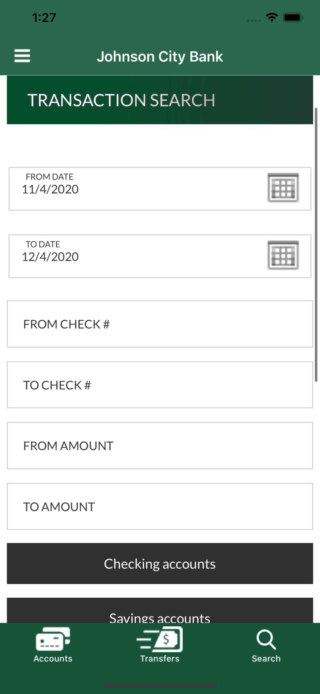 Mobile Banking Simulator